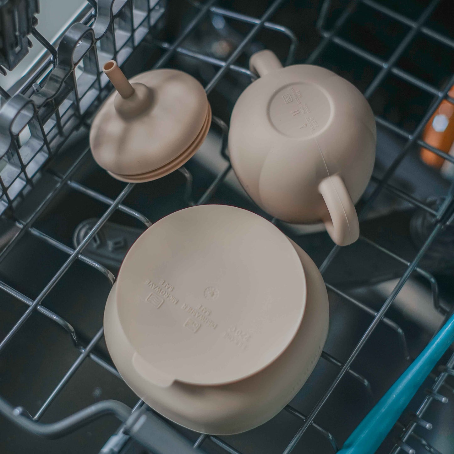 Copo de silicone orgânico