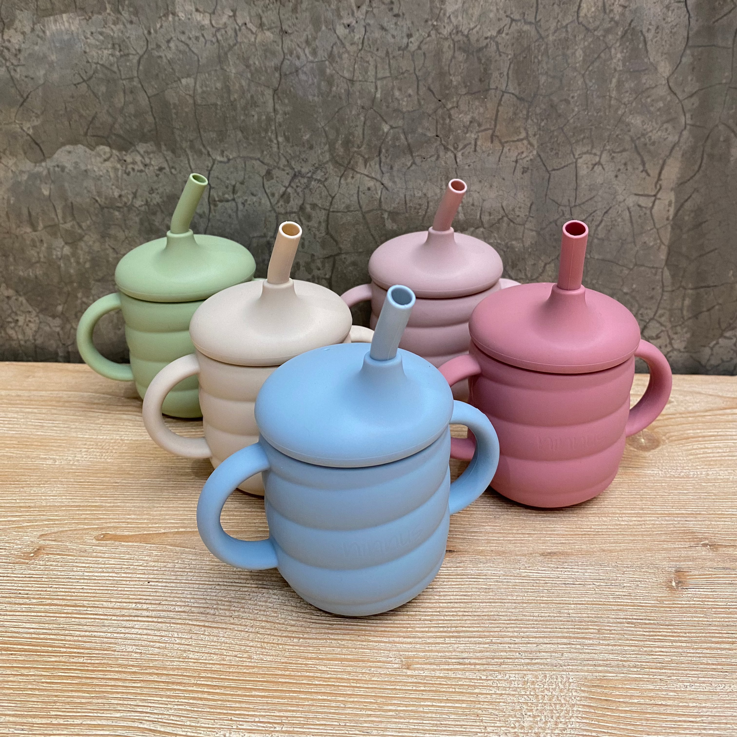 Vaso de silicona orgánica multifuncional