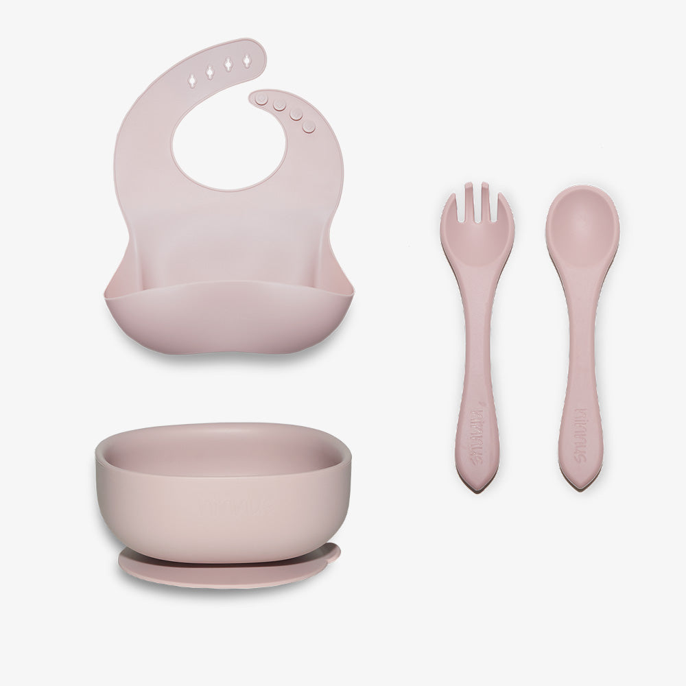 Pack vajilla INIRE Rosa Claro